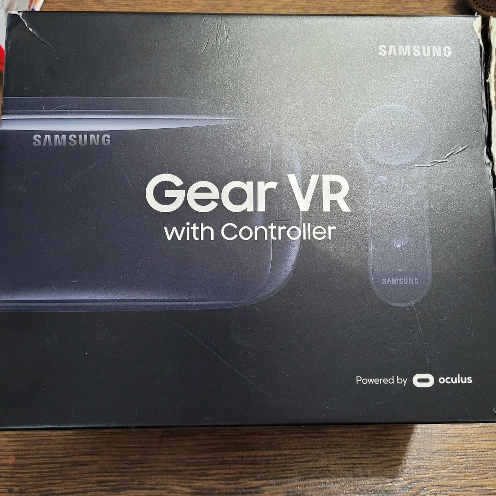 Samsung Gear VR virtual reality headset black